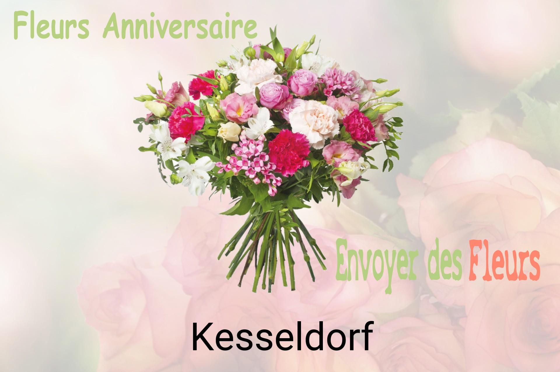 Bouquet de fleurs d’anniversaire livré à Kesseldorf