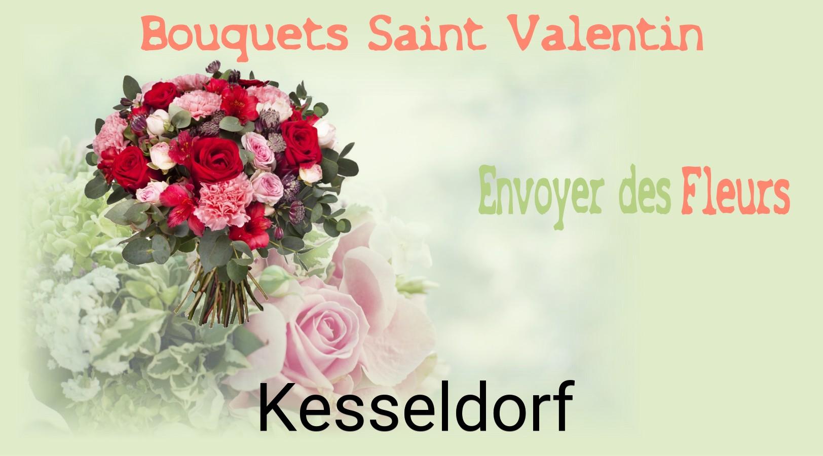 Roses de Saint-Valentin livrées à Kesseldorf